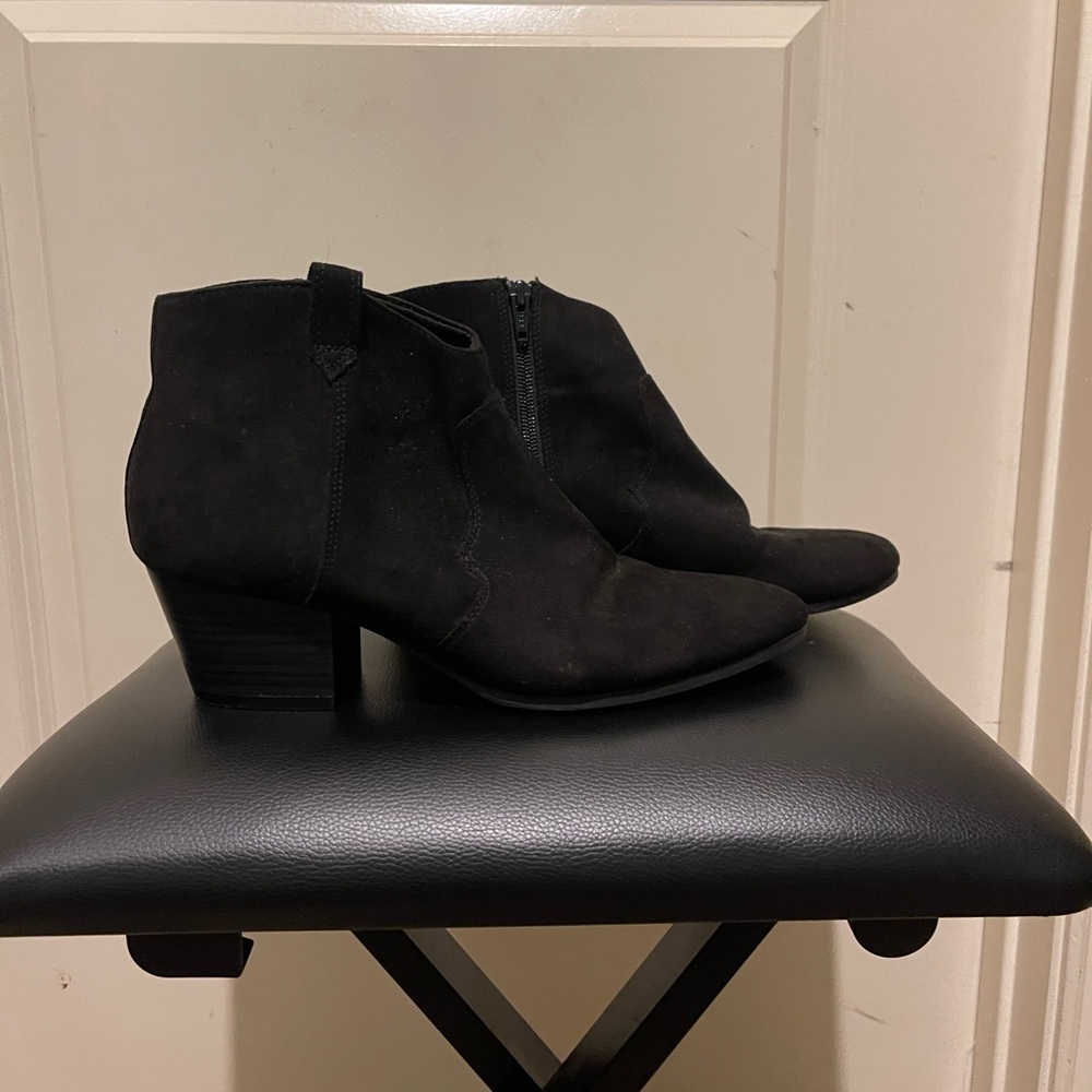 Target Black Ankle Booties